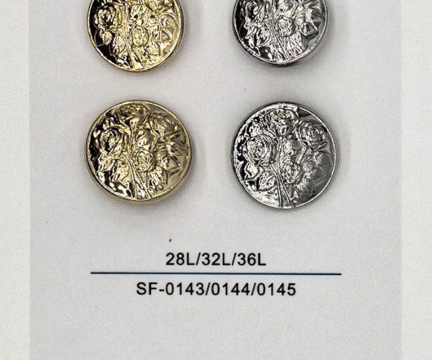 Sew-on Button SF-01433/01444/01455 (28L/32L/36L)