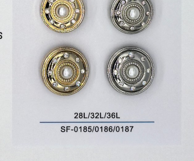Sew-on Button SF-01855/01866/01877 (28L/32L/36L)