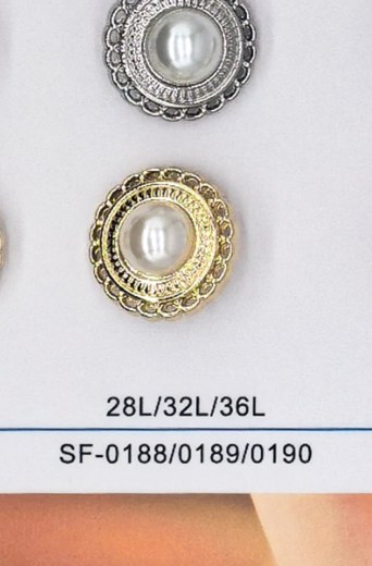 Sew-on Button SF-01888/01899/01900 (28L/32L/36L)