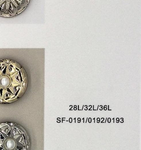 Sew-on Button SF-01911/01922/01933 (28L/32L/36L)