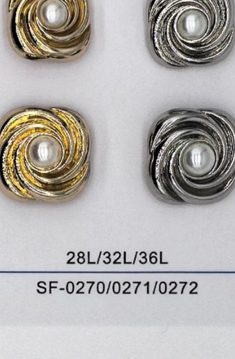 Sew-on Button SF-02700/02711/02722 (28L/32L/36L)