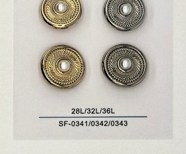 Sew-on Button SF-03411/03422/03433 (28L/32L/36L)
