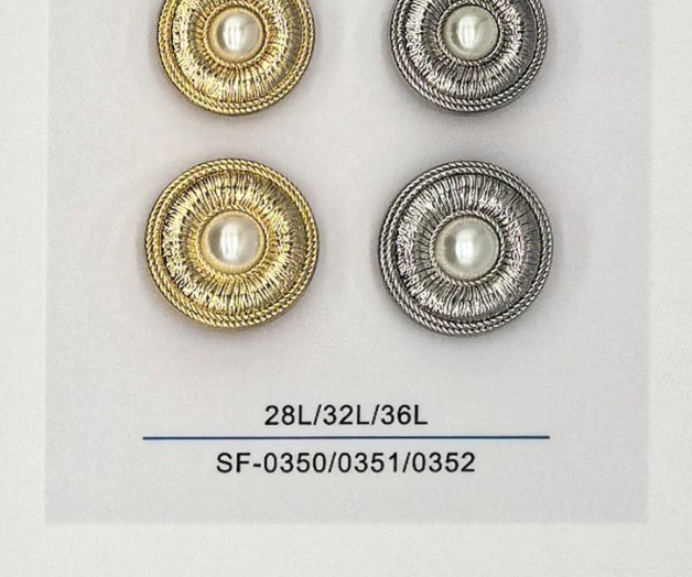 Sew-on Button SF-03500/03511/03522 (28L/32L/36L)