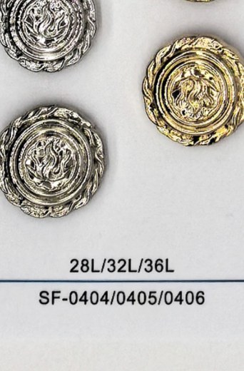 Sew-on Button SF-04044/04055/04066 (28L/32L/36L)