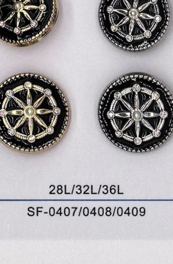Sew-on Button SF-04077/04088/04099 (28L/32L/36L)