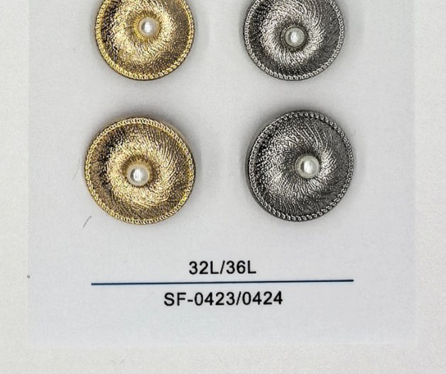 Sew-on Button SF-04233/04244 (32L/36L)