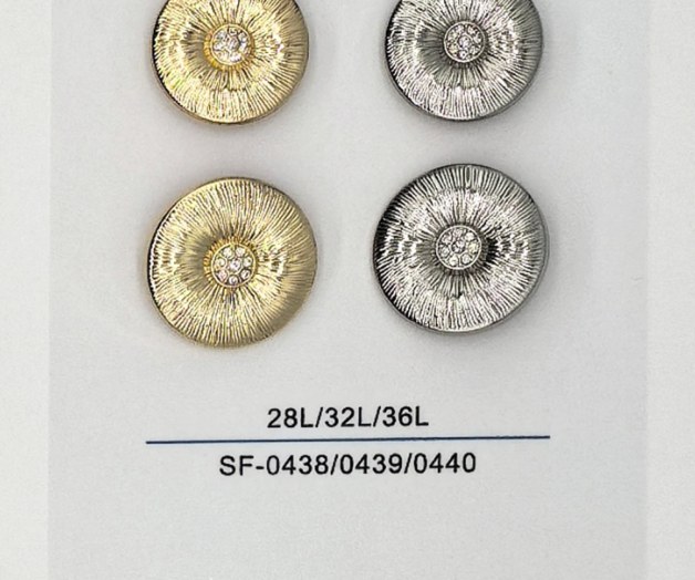 Sew-on Button SF-04388/04399/04400 (28L/32L/36L)