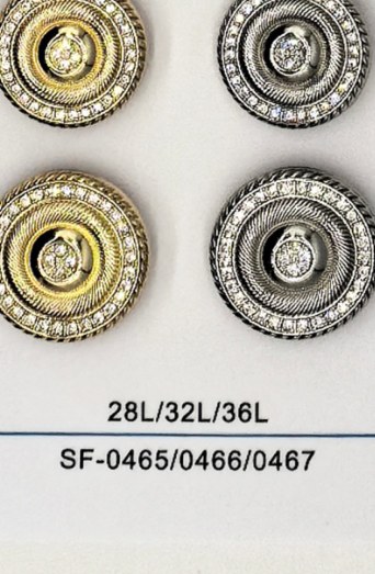 Sew-on Button SF-04655/04666/04677 (28L/32L/36L)