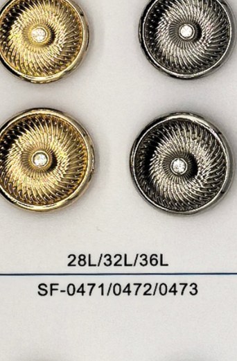 Sew-on Button SF-04711/04722/04733 (28L/32L/36L)