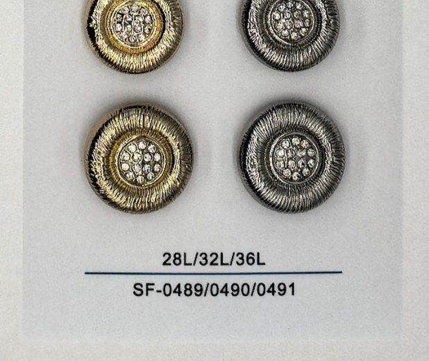 Sew-on Button SF-04899/04900/04911 (28L/32L/36L)