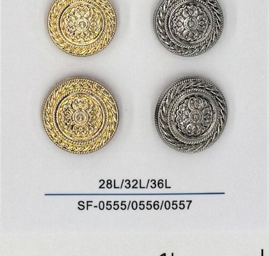 Sew-on Button SF-05555/05566/05577 (28L/32L/36L)