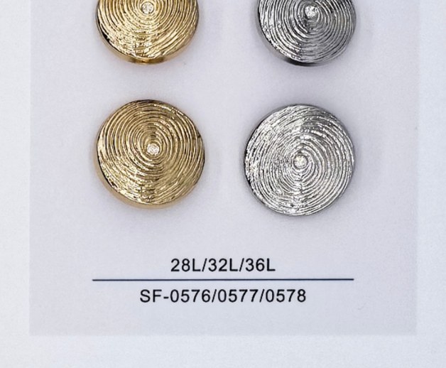 Sew-on Button SF-05766/05777/05788 (28L/32L/36L)