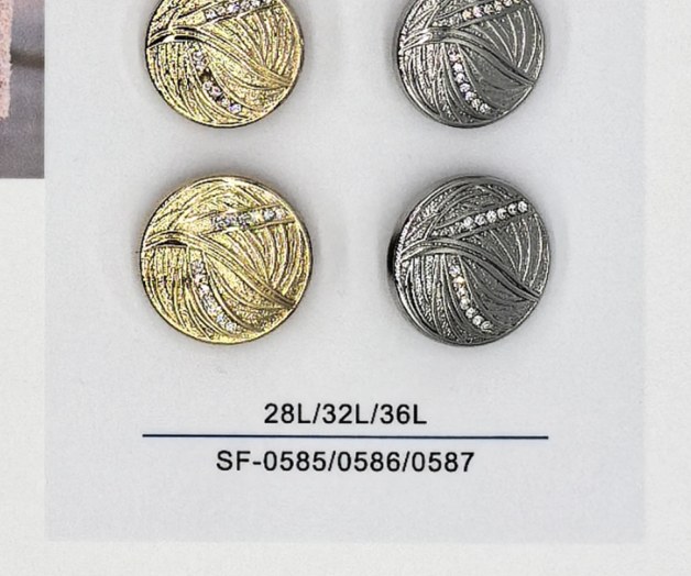 Sew-on Button SF-05855/05866/05877 (28L/32L/36L)