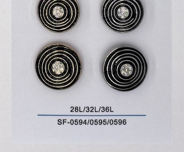Sew-on Button SF-05944/05955/05966 (28L/32L/36L)