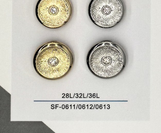 Sew-on Button SF-06111/06122/06133 (28L/32L/36L)
