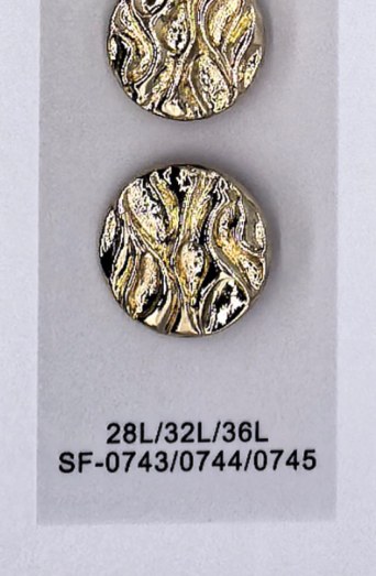 Sew-on Button SF-07433/07444/07455 (28L/32L/36L)