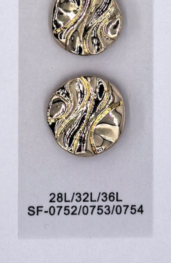 Sew-on Button SF-07522/07533/07544 (28L/32L/36L)