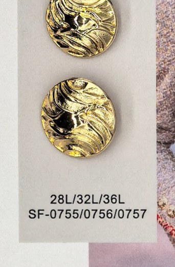 Sew-on Button SF-07555/07566/07577 (28L/32L/36L)