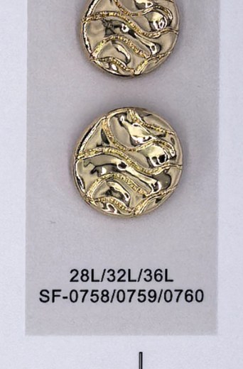 Sew-on Button SF-07588/07599/07600 (28L/32L/36L)
