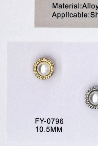 Shirt Button FY-07966 (10.5MM)
