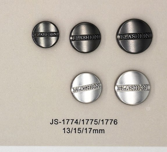 Snap Fastener JS-17744/17755/17766 (13/15/17mm)
