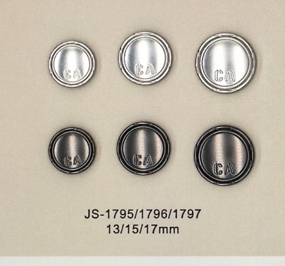 Snap Fastener JS-17955/17966/17977 (13/15/17mm)
