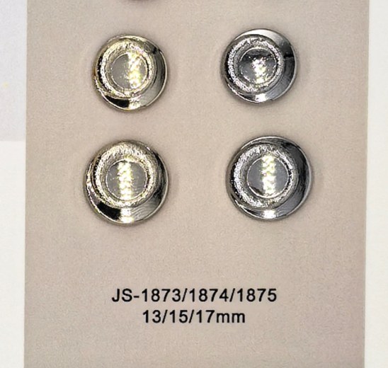 Snap Fastener JS-18733/18744/18755 (13/15/17mm)