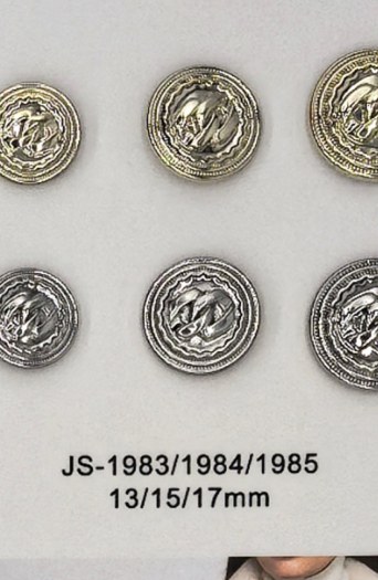 Snap Fastener JS-19833/19844/19855 (13/15/17mm)
