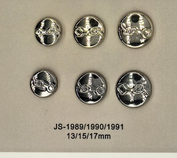 Snap Fastener JS-19899/19900/19911 (13/15/17mm)