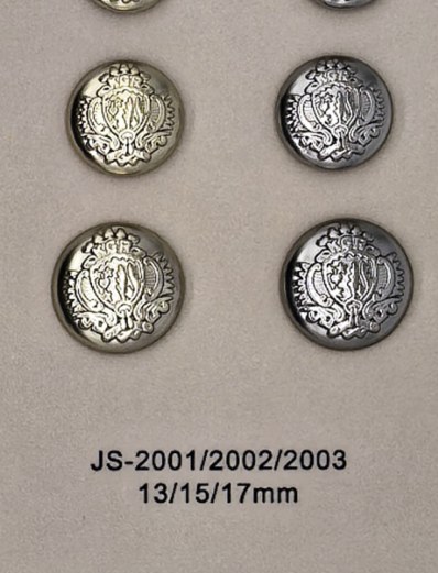 Snap Fastener JS-20011/20022/20033 (13/15/17mm)