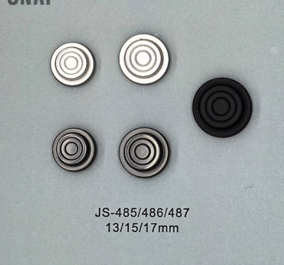Snap Fastener JS-4855/4866/4877 (13/15/17mm)